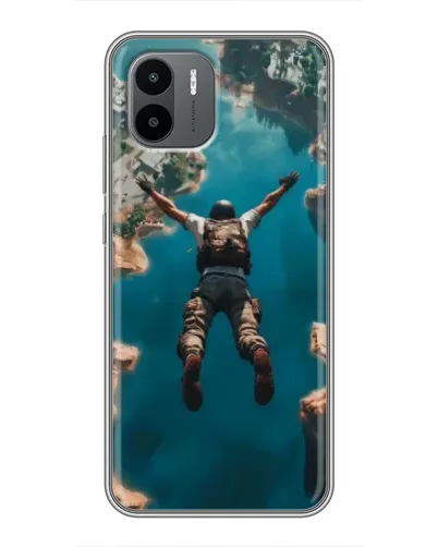Чехол для Xiaomi Redmi A2 с картинкой «PUBG — свободное падение» Чехол для Xiaomi Redmi A2 с картинкой «PUBG — свободное падение»