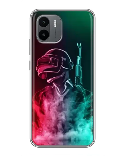 Чехол для Xiaomi Redmi A2 с картинкой «PUBG — огненный воин» Чехол для Xiaomi Redmi A2 с картинкой «PUBG — огненный воин»