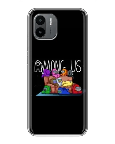 Чохол для Xiaomi Redmi A2 з картинкою «Логотип Among Us» Чохол для Xiaomi Redmi A2 з картинкою «Логотип Among Us»