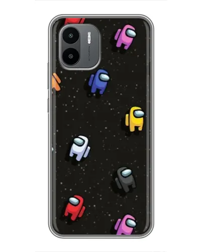 Чохол для Xiaomi Redmi A2 з картинкою «Космічний патерн Among Us» Чохол для Xiaomi Redmi A2 з картинкою «Космічний патерн Among Us»