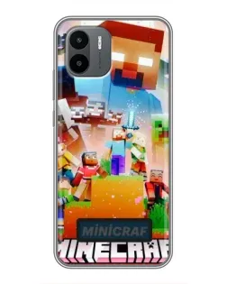 Чохол для Xiaomi Redmi A2 з картинкою «Minecraft герої гри» Чохол для Xiaomi Redmi A2 з картинкою «Minecraft герої гри»