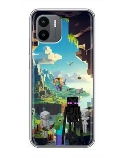 Чехол для Xiaomi Redmi A2 с картинкой «Эндермен в лесу» Чехол для Xiaomi Redmi A2 с картинкой «Эндермен в лесу»