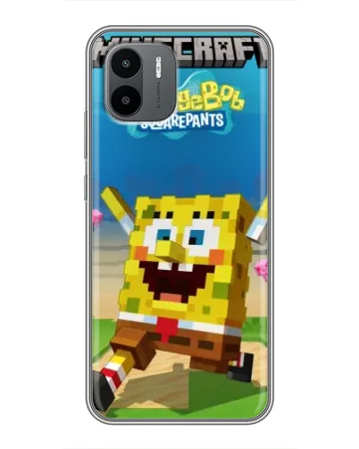 Чехол для Xiaomi Redmi A2 с картинкой «Губка Боб Minecraft» Чехол для Xiaomi Redmi A2 с картинкой «Губка Боб Minecraft»