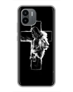 Чехол для Xiaomi Redmi A2 с картинкой «Сияющий крест Jesus» Чехол для Xiaomi Redmi A2 с картинкой «Сияющий крест Jesus»