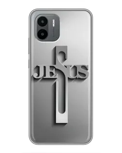 Чехол для Xiaomi Redmi A2 с картинкой «Металлический крест Jesus» Чехол для Xiaomi Redmi A2 с картинкой «Металлический крест Jesus»