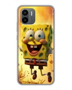 Чехол для Xiaomi Redmi A2 с картинкой «Губка Боб прыгает» Чехол для Xiaomi Redmi A2 с картинкой «Губка Боб прыгает»