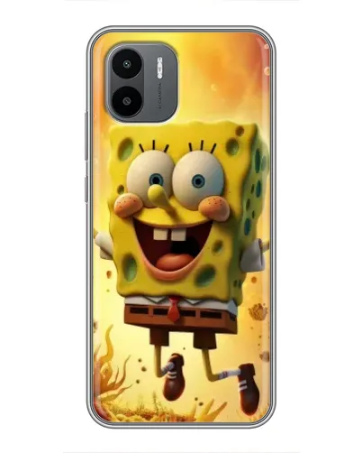 Чохол для Xiaomi Redmi A2 з картинкою «Губка Боб стрибає» Чохол для Xiaomi Redmi A2 з картинкою «Губка Боб стрибає»