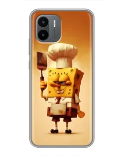 Чехол для Xiaomi Redmi A2 с картинкой «Губка Боб повар» Чехол для Xiaomi Redmi A2 с картинкой «Губка Боб повар»
