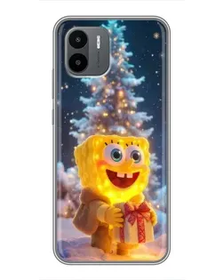 Чехол для Xiaomi Redmi A2 с картинкой «Рождественский Спанч Боб» Чехол для Xiaomi Redmi A2 с картинкой «Рождественский Спанч Боб»