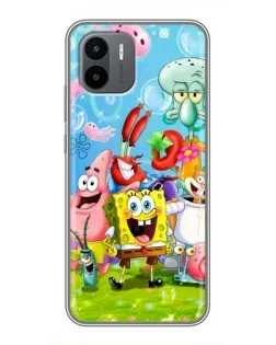 Чехол для Xiaomi Redmi A2 с картинкой «Губка Боб и друзья» Чехол для Xiaomi Redmi A2 с картинкой «Губка Боб и друзья»