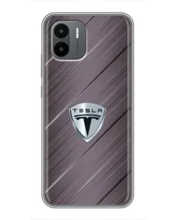 Чохол для Xiaomi Redmi A2 з картинкою «Металева текстура Tesla» Чохол для Xiaomi Redmi A2 з картинкою «Металева текстура Tesla»