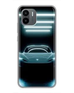 Чохол для Xiaomi Redmi A2 з картинкою «Tesla в неоні» Чохол для Xiaomi Redmi A2 з картинкою «Tesla в неоні»