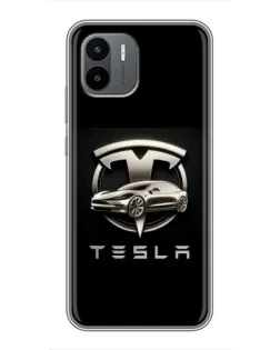 Чохол для Xiaomi Redmi A2 з картинкою «Tesla — срібне авто» Чохол для Xiaomi Redmi A2 з картинкою «Tesla — срібне авто»