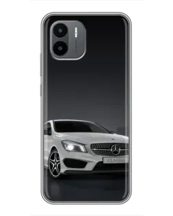 Чехол для Xiaomi Redmi A2 с картинкой «Mercedes AMG GT Silver» Чехол для Xiaomi Redmi A2 с картинкой «Mercedes AMG GT Silver»