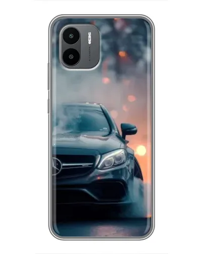 Чехол для Xiaomi Redmi A2 с картинкой «Mercedes — ночной город» Чехол для Xiaomi Redmi A2 с картинкой «Mercedes — ночной город»