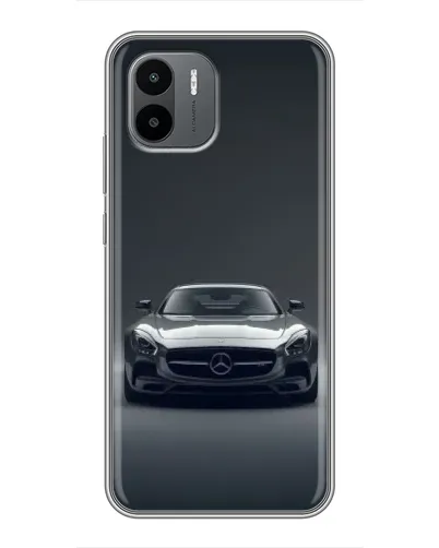 Чехол для Xiaomi Redmi A2 с картинкой «Mercedes на черном» Чехол для Xiaomi Redmi A2 с картинкой «Mercedes на черном»