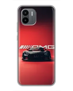 Чехол для Xiaomi Redmi A2 с картинкой «Mercedes AMG — красная линия» Чехол для Xiaomi Redmi A2 с картинкой «Mercedes AMG — красная линия»
