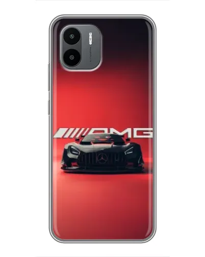 Чехол для Xiaomi Redmi A2 с картинкой «Mercedes AMG — красная линия» Чехол для Xiaomi Redmi A2 с картинкой «Mercedes AMG — красная линия»