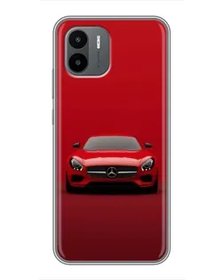 Чехол для Xiaomi Redmi A2 с картинкой «Красный Mercedes AMG» Чехол для Xiaomi Redmi A2 с картинкой «Красный Mercedes AMG»