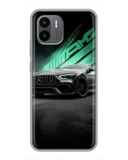 Чехол для Xiaomi Redmi A2 с картинкой «Темный Mercedes AMG» Чехол для Xiaomi Redmi A2 с картинкой «Темный Mercedes AMG»