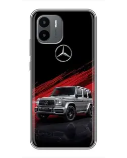Чехол для Xiaomi Redmi A2 с картинкой «Mercedes G-Class красный» Чехол для Xiaomi Redmi A2 с картинкой «Mercedes G-Class красный»