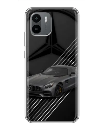 Чехол для Xiaomi Redmi A2 с картинкой «Mercedes AMG — графика» Чехол для Xiaomi Redmi A2 с картинкой «Mercedes AMG — графика»