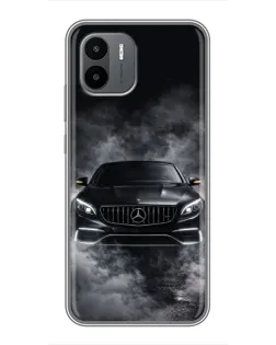 Чехол для Xiaomi Redmi A2 с картинкой «Mercedes в дыму» Чехол для Xiaomi Redmi A2 с картинкой «Mercedes в дыму»