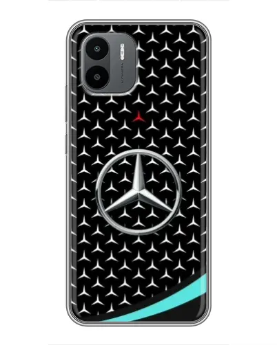 Чехол для Xiaomi Redmi A2 с картинкой «Mercedes — бирюзовый акцент» Чехол для Xiaomi Redmi A2 с картинкой «Mercedes — бирюзовый акцент»