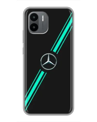 Чехол для Xiaomi Redmi A2 с картинкой «Спортивные линии Mercedes» Чехол для Xiaomi Redmi A2 с картинкой «Спортивные линии Mercedes»