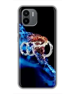 Чехол для Xiaomi Redmi A2 с картинкой «Энергия лого Audi»