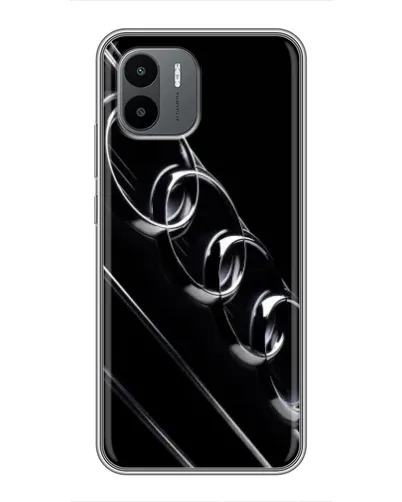 Чехол для Xiaomi Redmi A2 с картинкой «Audi — абстрактные кольца»