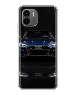 Чехол для Xiaomi Redmi A2 с картинкой «Audi — ночное отражение»