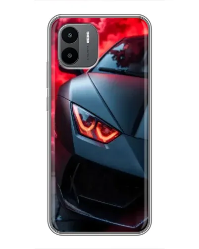 Чехол для Xiaomi Redmi A2 с картинкой «Lamborghini красное сияние»