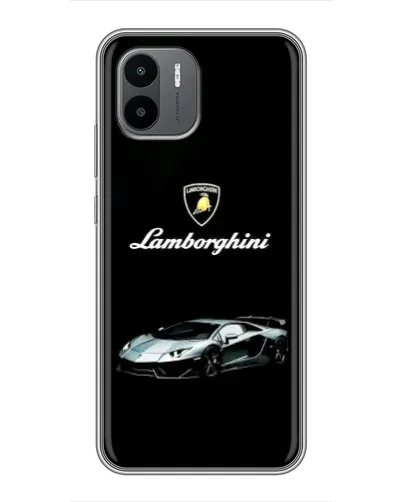 Чехол для Xiaomi Redmi A2 с картинкой «Логотип Lamborghini классика»