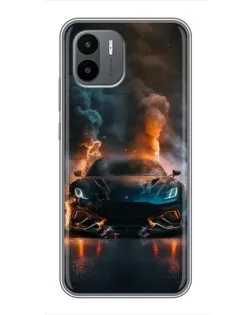 Чехол для Xiaomi Redmi A2 с картинкой «Lamborghini дымная эстетика» Чехол для Xiaomi Redmi A2 с картинкой «Lamborghini дымная эстетика»