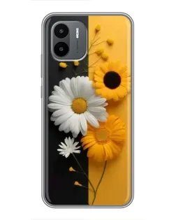 Чехол для Xiaomi Redmi A2 с картинкой «Подсолнух и ромашка» Чехол для Xiaomi Redmi A2 с картинкой «Подсолнух и ромашка»
