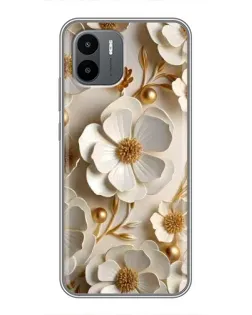 Чехол для Xiaomi Redmi A2 с картинкой «Белие бумажние цвети» Чехол для Xiaomi Redmi A2 с картинкой «Белие бумажние цвети»
