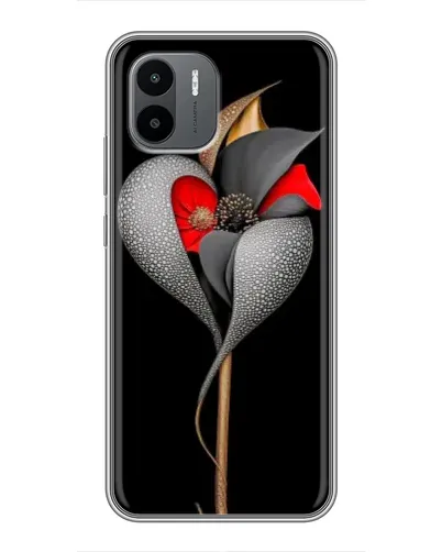 Чехол для Xiaomi Redmi A2 с картинкой «Серебряный фантазийный цветок» Чехол для Xiaomi Redmi A2 с картинкой «Серебряный фантазийный цветок»