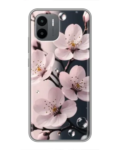 Чехол для Xiaomi Redmi A2 с картинкой «Нежная сакура и капли» Чехол для Xiaomi Redmi A2 с картинкой «Нежная сакура и капли»
