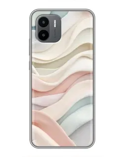 Чехол для Xiaomi Redmi A2 с картинкой «Пастельные нежные волны» Чехол для Xiaomi Redmi A2 с картинкой «Пастельные нежные волны»