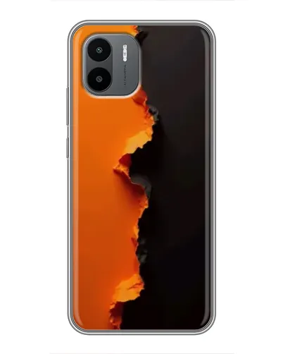 Чохол для Xiaomi Redmi A2 з картинкою «Помаранчевий розлом» Чохол для Xiaomi Redmi A2 з картинкою «Помаранчевий розлом»