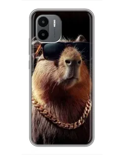 Чохол для Xiaomi Redmi A2 з картинкою «Капібара золотий ланцюг» Чохол для Xiaomi Redmi A2 з картинкою «Капібара золотий ланцюг»