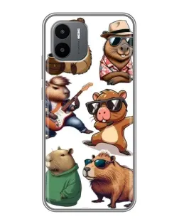 Чохол для Xiaomi Redmi A2 з картинкою «Круті капібари музиканти» Чохол для Xiaomi Redmi A2 з картинкою «Круті капібари музиканти»