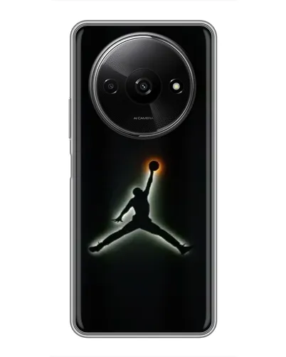 Чехол для Xiaomi Redmi A3 с картинкой «Jordan Gradient Logo»