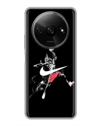Чехол для Xiaomi Redmi A3 с картинкой «Jordan Jumpman»