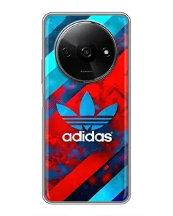 Чехол для Xiaomi Redmi A3 с картинкой «Абстракция Adidas»