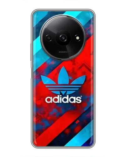 Чехол для Xiaomi Redmi A3 с картинкой «Абстракция Adidas» Чехол для Xiaomi Redmi A3 с картинкой «Абстракция Adidas»