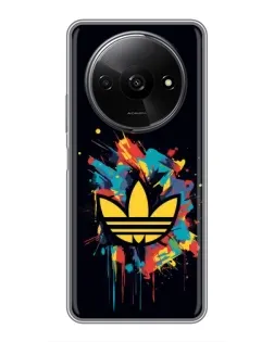 Чехол для Xiaomi Redmi A3 с картинкой «Adidas Splash»