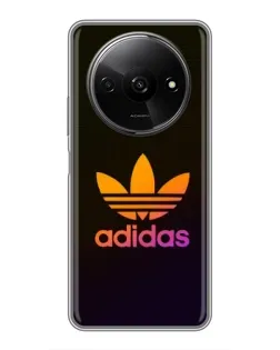 Чехол для Xiaomi Redmi A3 с картинкой «Градиент Adidas»