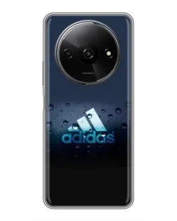 Чехол для Xiaomi Redmi A3 с картинкой «Adidas Water Drops»